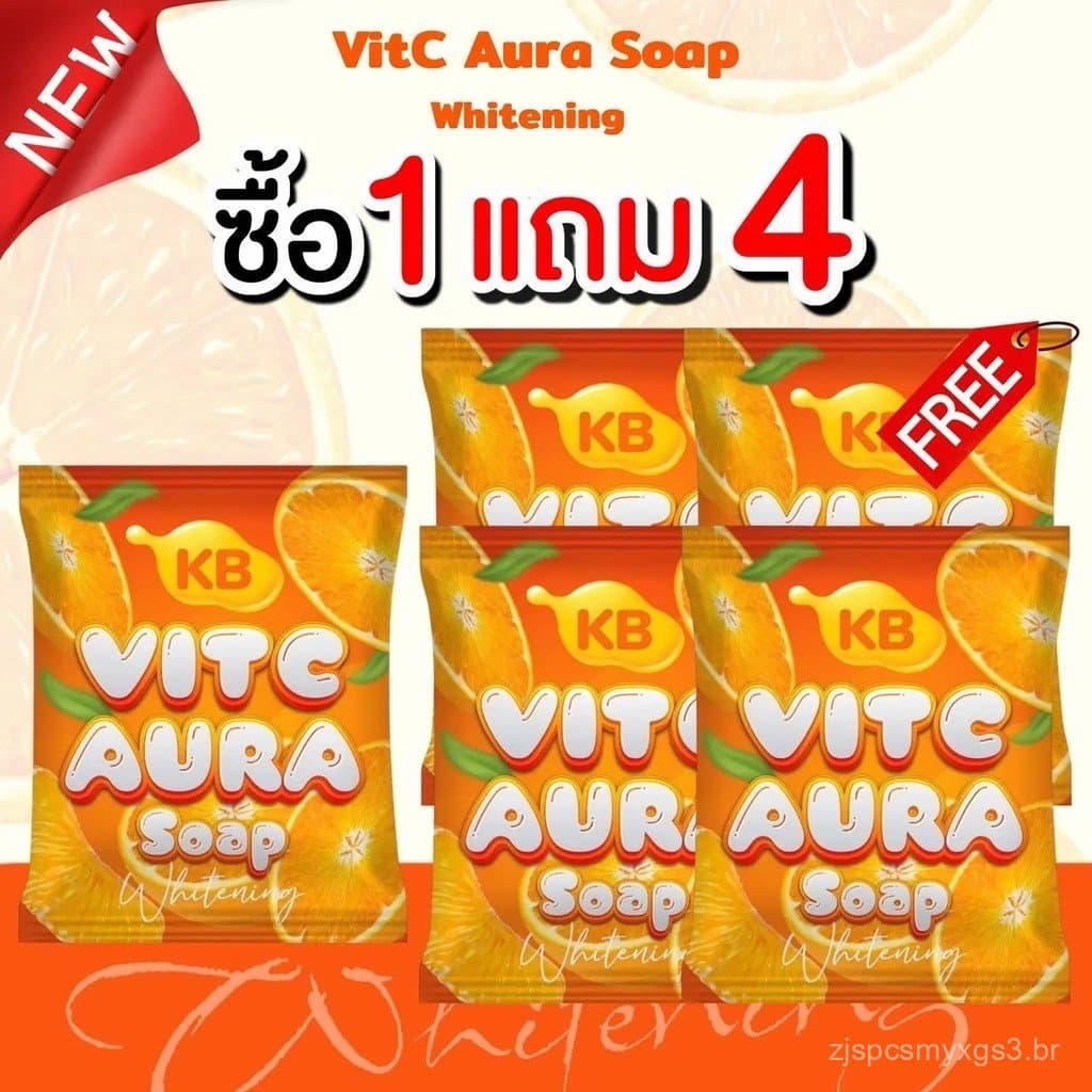 [Compre 1 Leve 4] Sabonete de Água Vitaminada KBVitCAuraSoap MLMQ