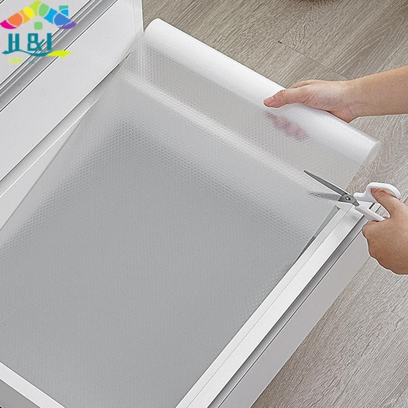 H & L Tapetes De Armário De Cozinha Reutilizáveis Gaveta Laváveis À Prova De Poeira D'água Antiderrapantes Para Geladeir