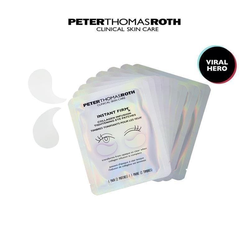 erThomasRothInstantFIRMxPatches de Colágeno para Olhos com Efeito Firmador (8 Pares), Máscara de Colágeno que Muda de Co