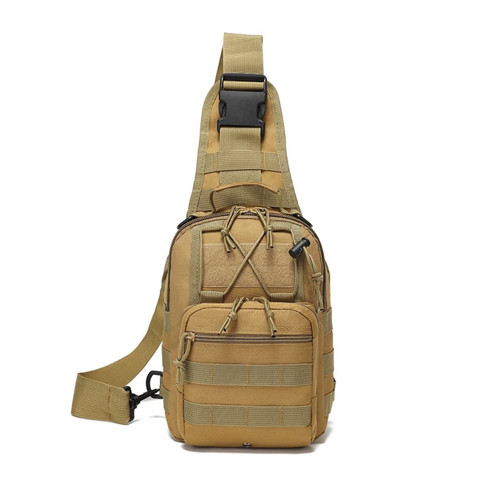 Mochila tática masculina camuflagem isca saco multifuncional saco do mensageiro de cintura masculino saco de peito