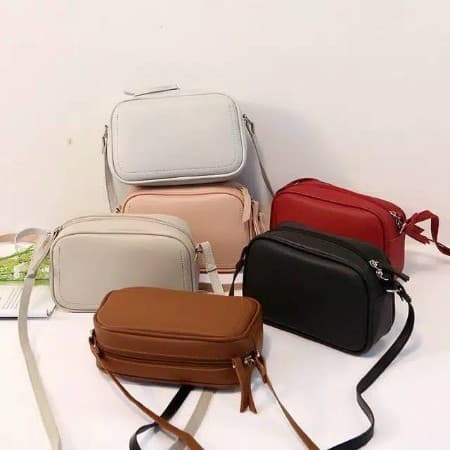 HF MODIS - Bolsa de ombro minimalista azura simples para mulheres MODIS