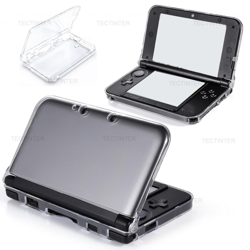 Plástico Claro Capa Protetora Para Nintendo 3DS XL LL Console Cristal Casca Dura Pele Novo Acessórios De Jogos
