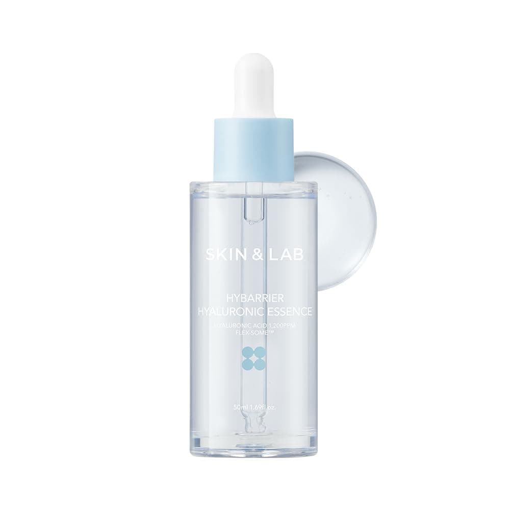 [SKIN&LAB] Essência Hialurônica Hybarrier, Essência Hidratante de Ácido Hialurônico para o Rosto, Hidratação Profunda e