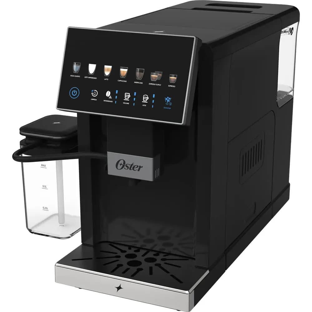 Cafeteira Espresso Digital Superautomática Oster com Moedor Cônico Inox