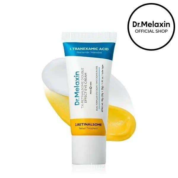 [Dr.MelaxinOfficial]TXRetinalsomeDoubleEffectEye | Antienvelhecimento, Manchas Escuras, Clareamento | Cosméticos Coreano