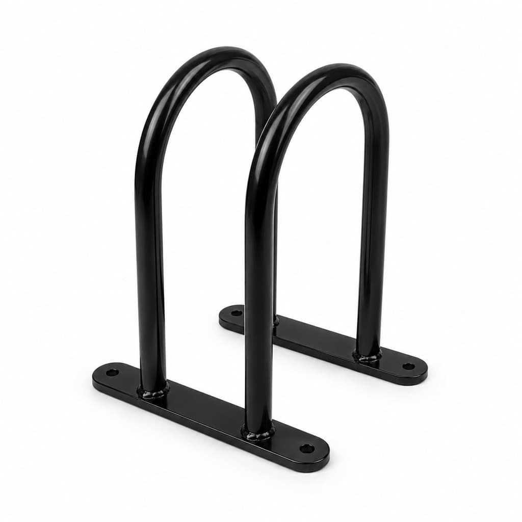 SUPORTE DE CHÃO BIKE PARA BICICLETAS ARO 24 A 29 - PRETO