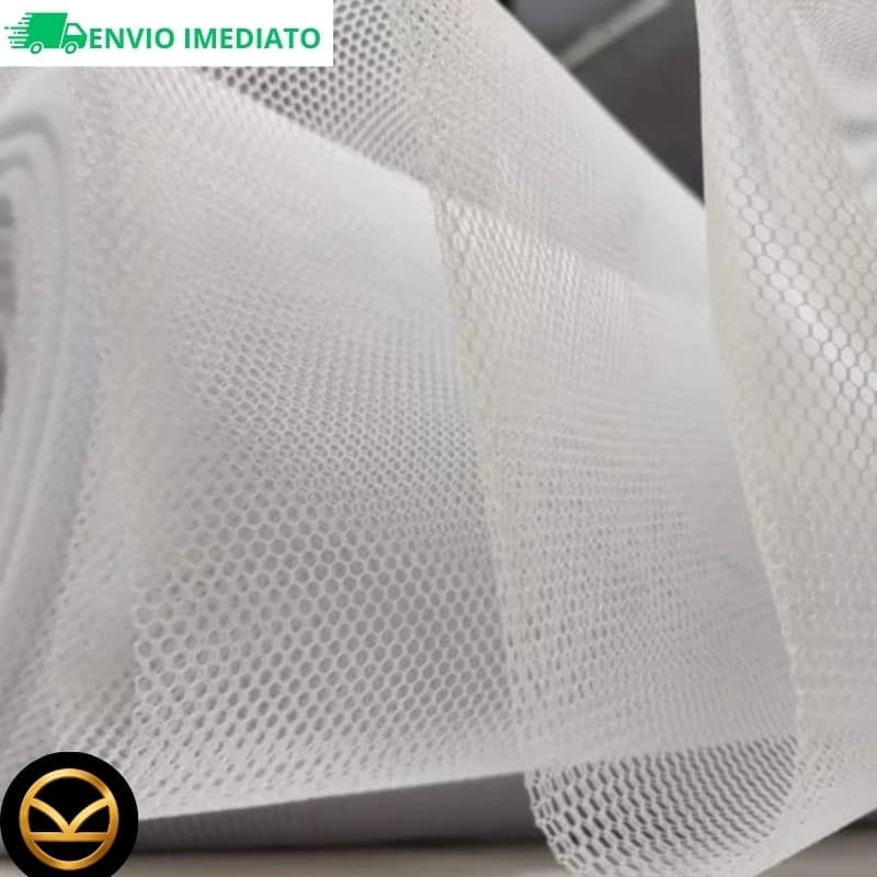Tule de armação para saia e saiote 3 Metros de Largura Tecido Filó Cor Branco Envio Imediato