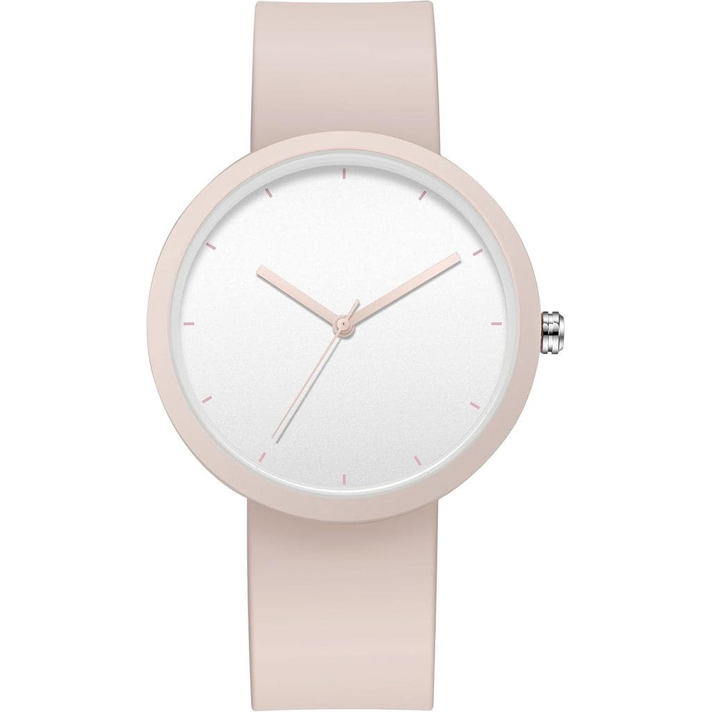 Relógio Simples Gosasa para Mulheres, Relógio de Quartzo de Moda para Esportes ao Ar Livre, Pulseira de Silicone, Relógi