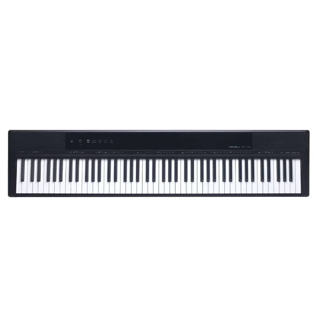Piano Digital Medeli SP-C120 Stage 88 Teclas Ação Graduada GAC 25 Timbres 2x25W USB MIDI Áudio Preto