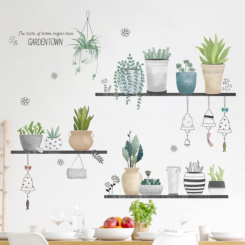 Adesivos de parede adesivos ins estilo nórdico sala estar quarto quente criativo papel de parede auto-adesivo decorações
