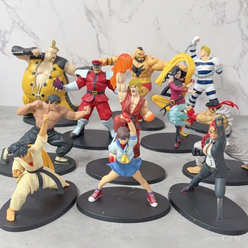 Nova figura colecionável de Street Fighter, item raro da Capcom solto com pequenas falhas, versão dos EUA, Capcom 2025.