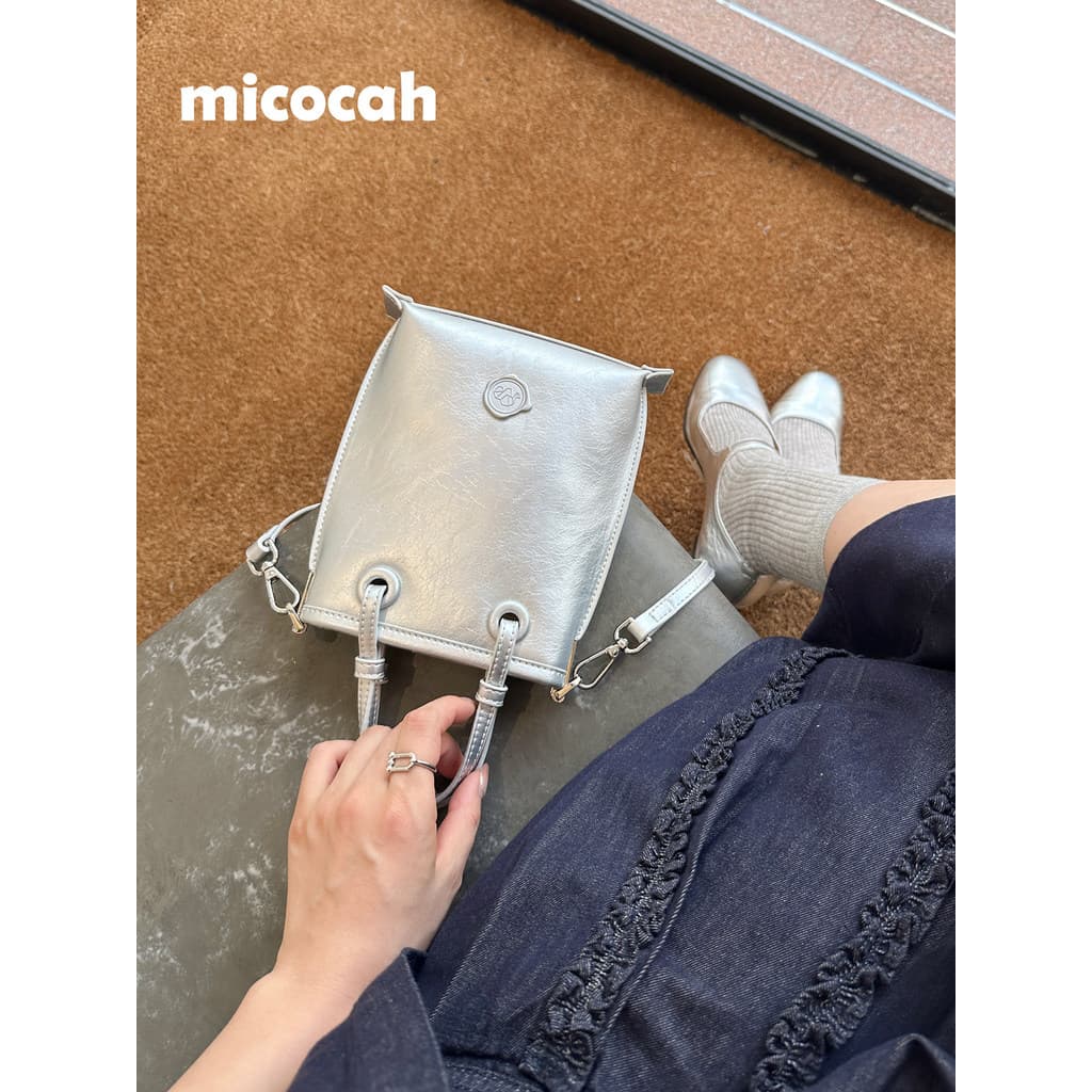 Micocah {Happy Dopamina} Bolsa Feminina Novo Estilo Bolsa para Celular Bolsa Mensageiro de Ombro Bolsa Original