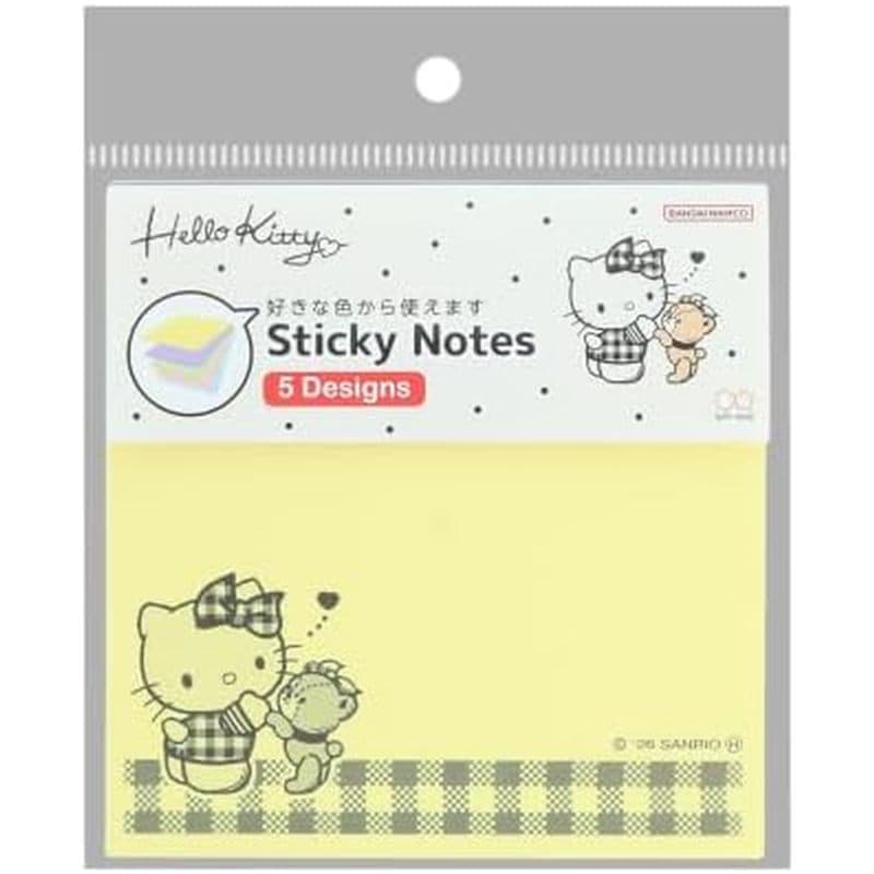 Papelaria Sun-Star S2854503 Personagens , Produtos Da Hello Kitty Sanrio , Notas Adesivas , Podem Ser Usados Com Seus Pa