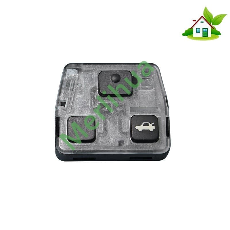 Para Toyota Corolla Camry Reiz RAV4 Coroa Alça Reta Controle Remoto Chave Escudo Substituição