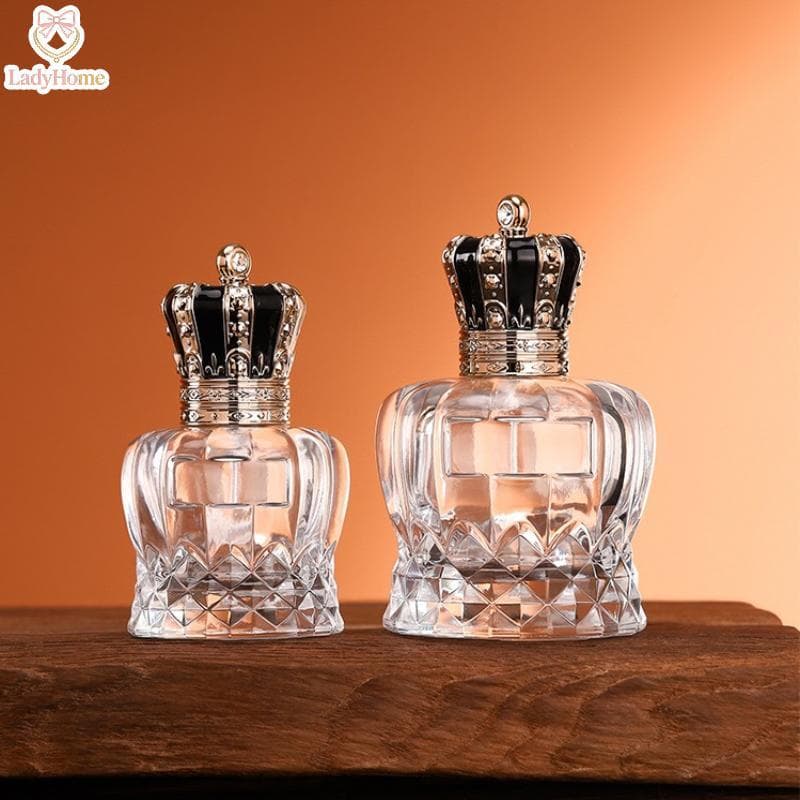 Frasco De Perfume Vazio De Vidro Transparente LADYH Com Baioneta De Crimpagem Ne Para Projetos DIY E Presente