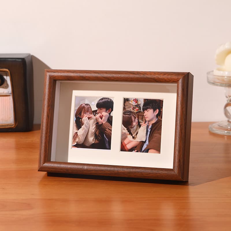 Polaroid moldura de foto mesa de balanço moldura dupla 10cm lavagem fotos feitas High-End sentido nove-9 grade Desktop o