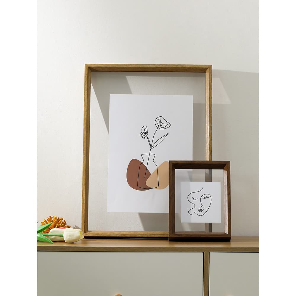 Moldura transparente dupla face a4, mesa de balanço, moldura de montagem, 20 23 27cm, amostra, gravação em relevo, moldu