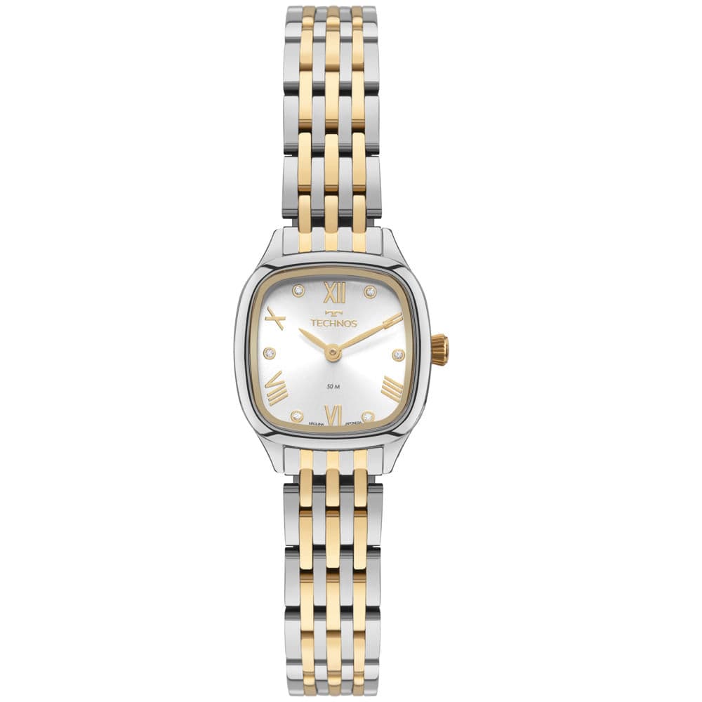 Relógio Technos Feminino Mini Bicolor - 2025LVH/1K