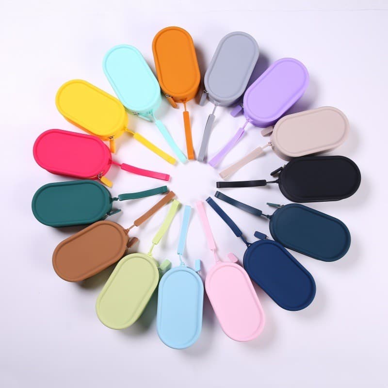 🔥 Bolsa Necessaire Feminina Portátil 🔥 Necessaire de Maquiagem em Silicone Necessaire de Viagem Impermeável VENDA QUEN