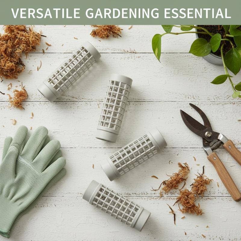 [aglanceofjinhui] 6 Unidades De Poste De Musgo De Plástico Para Plantas Trepadeiras Internas Tutores Guardiões Pote Moss