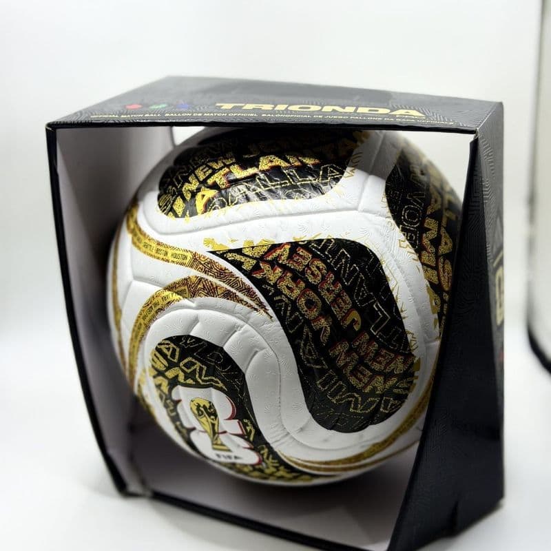 ((Real Shot) Meijiamo Final Game Futebol Resistente ao Desgaste Adesão Futebol PU Bola Treinamento Competição Sem Costur