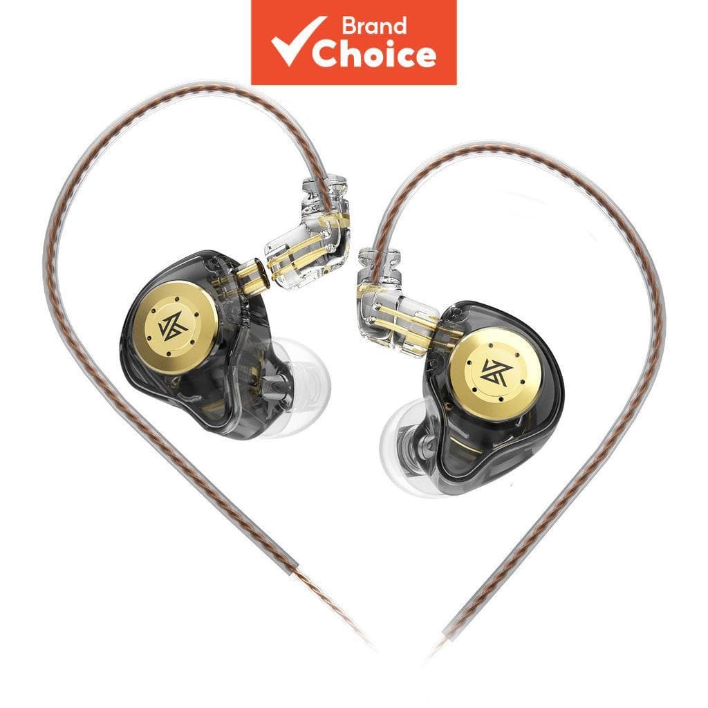 KZ EDX Pro Fones De Ouvido Intra-Auriculares À Prova D'água IEM Com Fio De 3.5 Mm HiFi Estéreo Redução De Ruído Chamadas