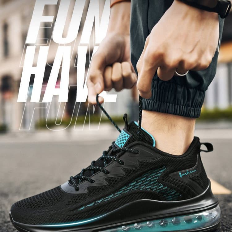 [Amortecimento Extra] Sneakers Breathable Men's Casual Shoes Tênis Masculino/Esportivo/Leve/Resistente