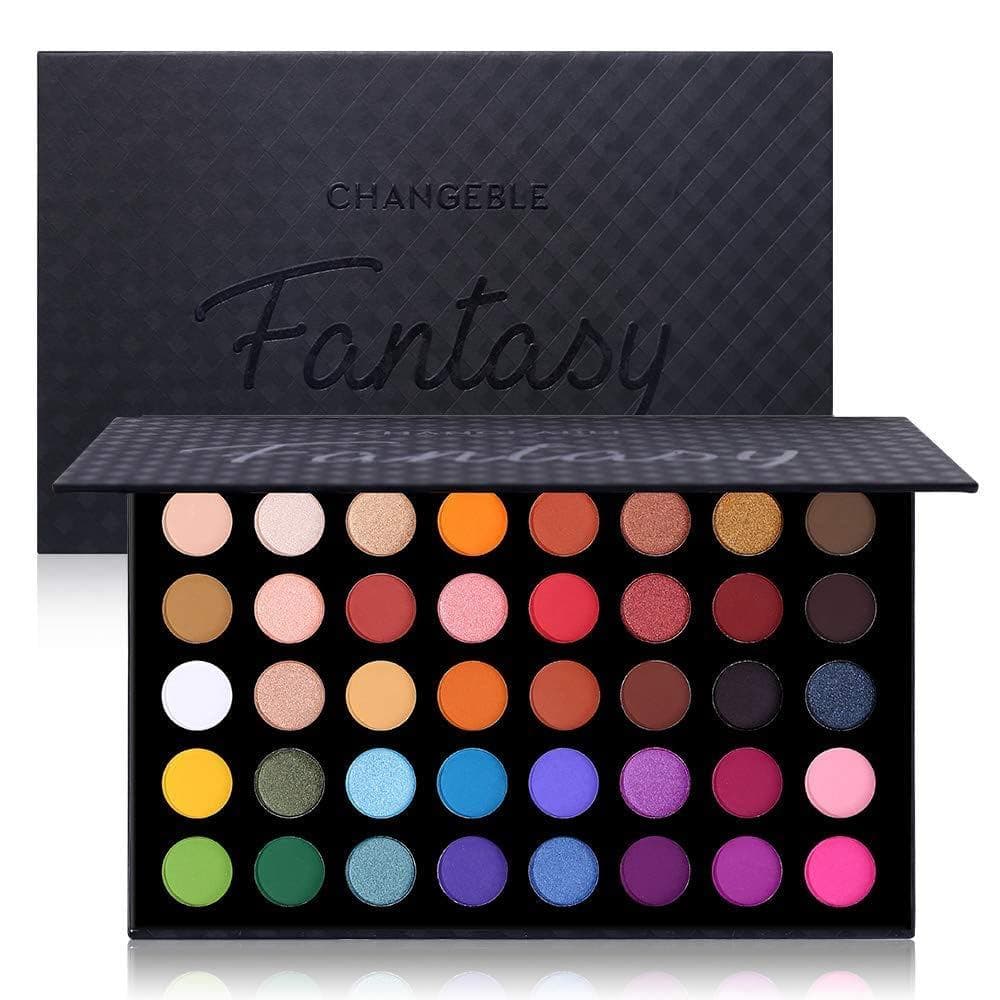 Paleta de Maquiagem para Olhos Altamente Recomendada, Paleta de Sombras Matte, Cintilantes e Metálicas, Cores Naturais d
