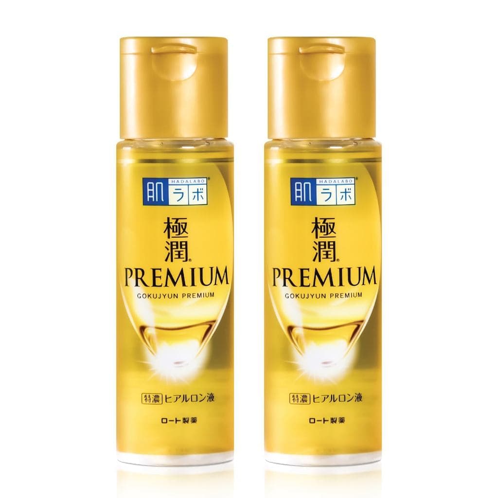[Conjunto de 2] Loção de Ácido Hialurônico Premium Hada Labo Gokujun 170ml