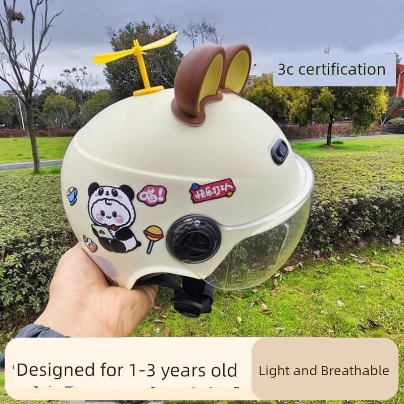 Bicicleta elétrica ciclismo capacete crianças 1 a 3 anos de idade verão criança capacete de segurança 2 anos a 6 anos de