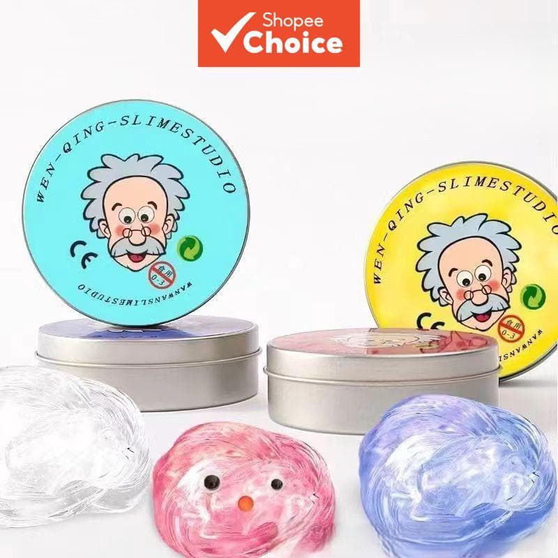 Lama Líquida Transparente Slime Bubble Gel Brinquedo Para Alívio Do Estresse Fidget Anti-Stress De Cristal Vidro Elástic