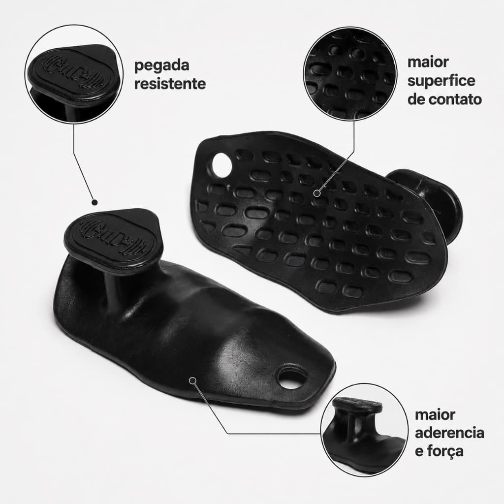 Luva De Musculação Hand Grip Evita Calos E Melhora Pegada Antiderrapante Crossfit Academia Unissex