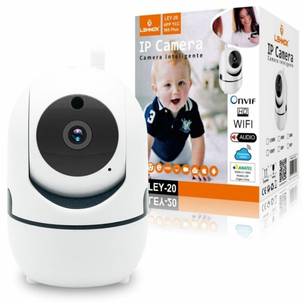 Promoção Câmera Wifi Inteligente Monitoramento Interno Full Hd 1080p