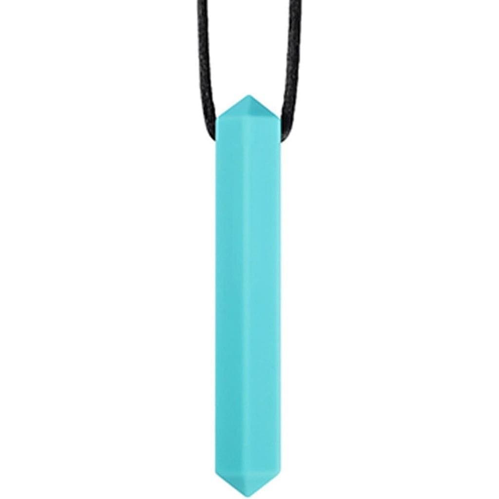 Pendente de dentição em forma de gema, ferramenta motorizada, acessório sensorial para meninos e meninas, perfeito para