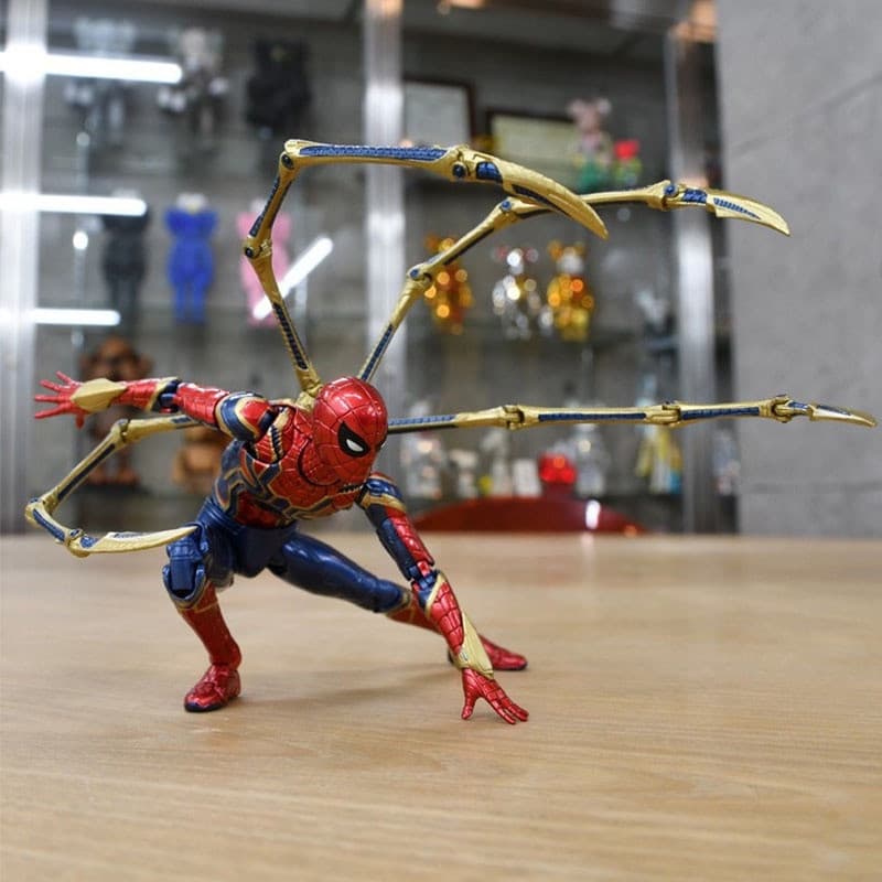Figura de Ação do Homem-Aranha da Marvel Avengers: Infinity War, 14cm, Brinquedos para Meninos, Super-Heróis, Presente p