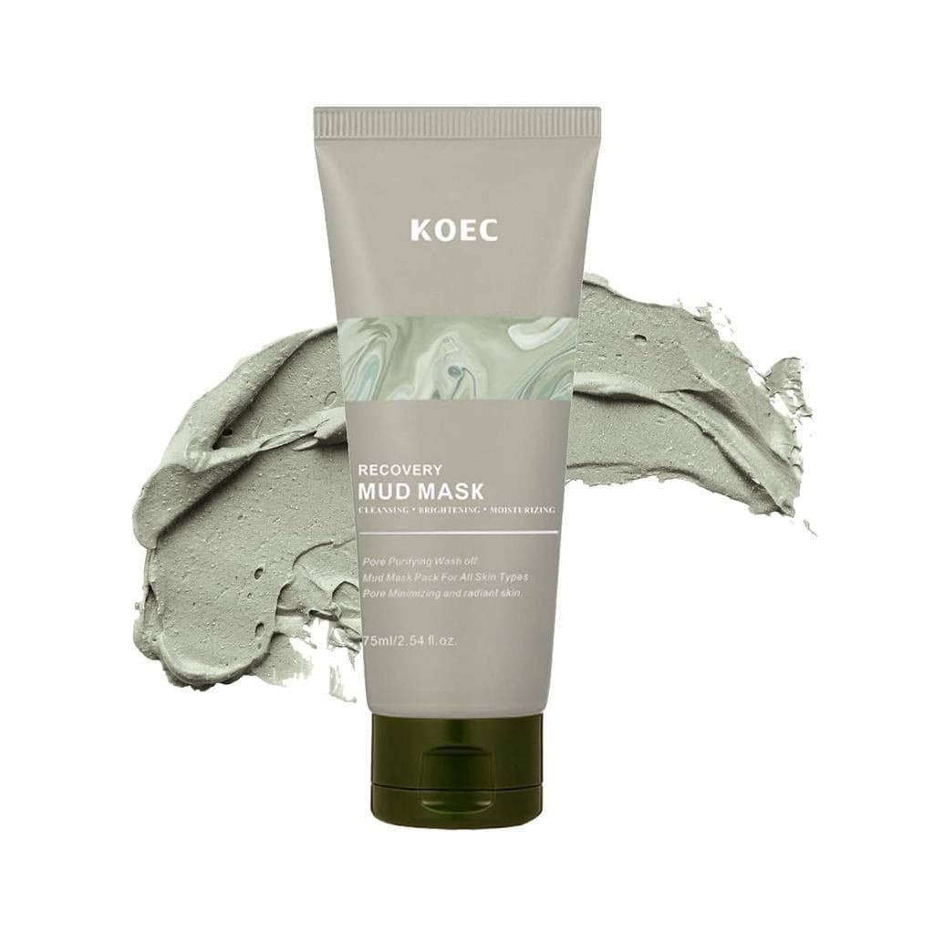 Máscara de Argila Reparadora - Máscara de Argila - Máscara Corporal Hidratante e Firmadora para Poros Profundos, Arg NT9
