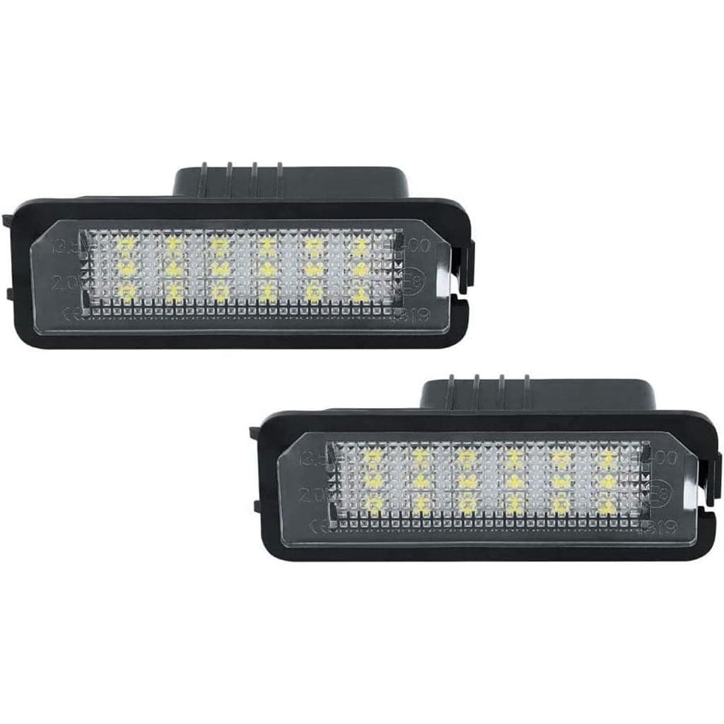 Luz de Placa de Licença Gempro, Conjunto de Lâmpada LED para Placa de Licença para Volkswagen VW Golf 4 5 6 GTi CC Rabbi
