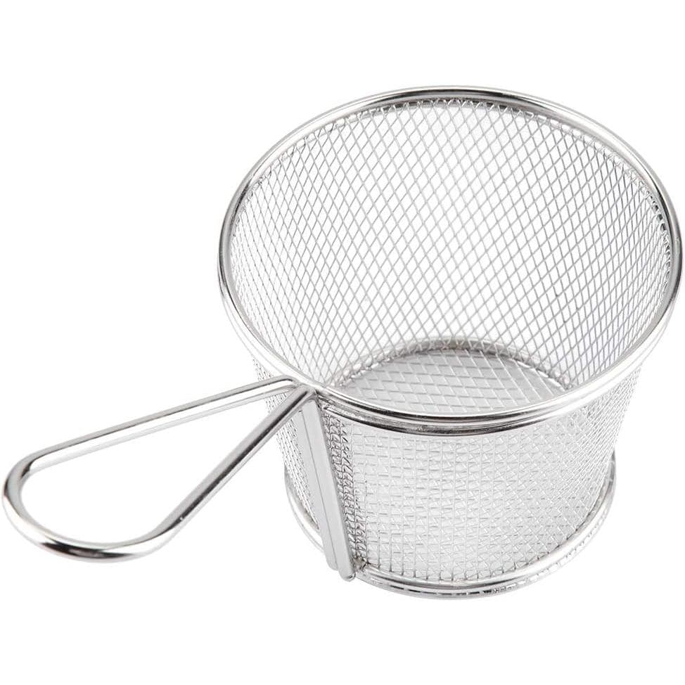 Cestos para Fritadeira Tbest P, Cesto Fry Daddy para Panela, Modelo 05420, Rede para Frituras, Compatível com Pequenos E