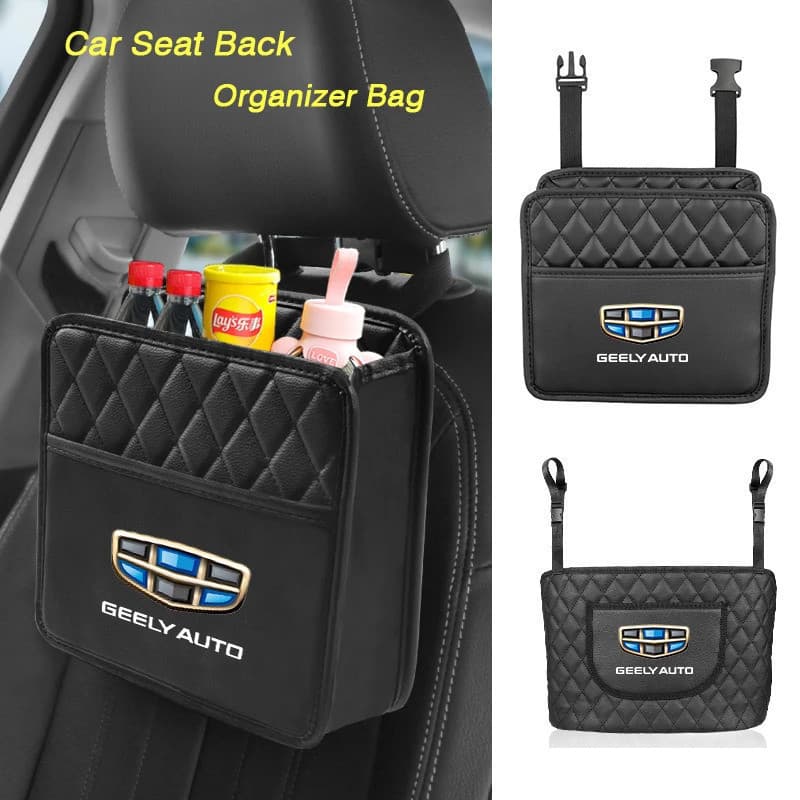 Bolsa de Armazenamento para Interior de Carro, Organizador de Itens Diversos para Geely Emgrand Coolray Okavang X50 X70