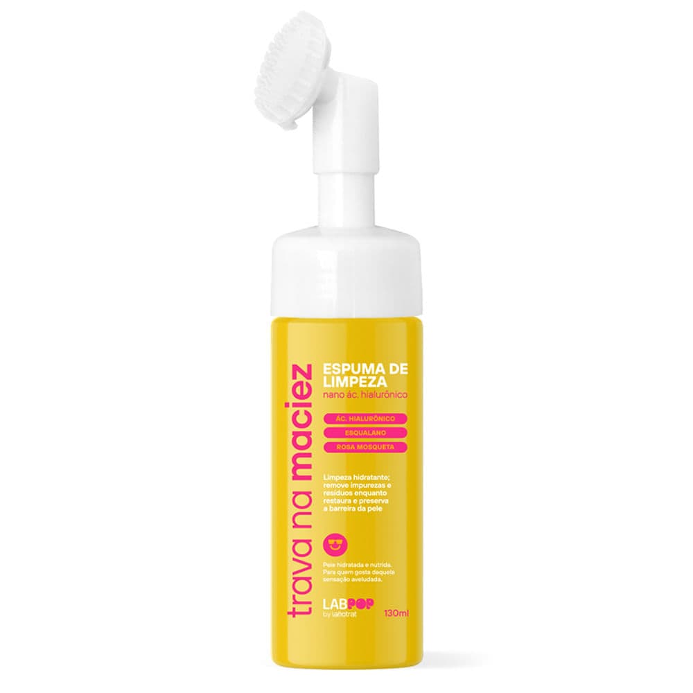 Espuma de Limpeza LabPop by Labotrat Trava na Maciez 130ml