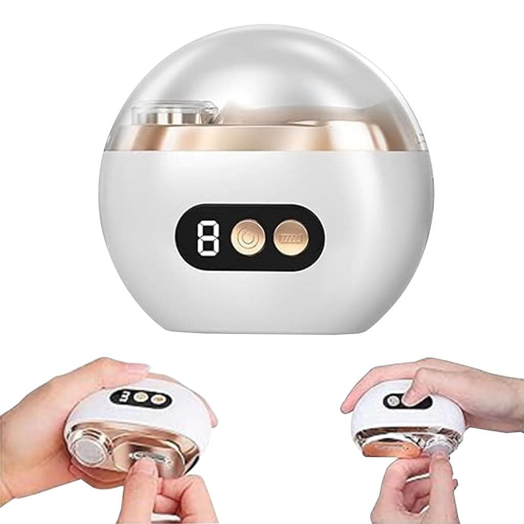 Cortador de unhas elétrico, cortador de unhas elétrico 20262 em 1, lixadeira e polidora de unhas elétrica com luz LED, 3