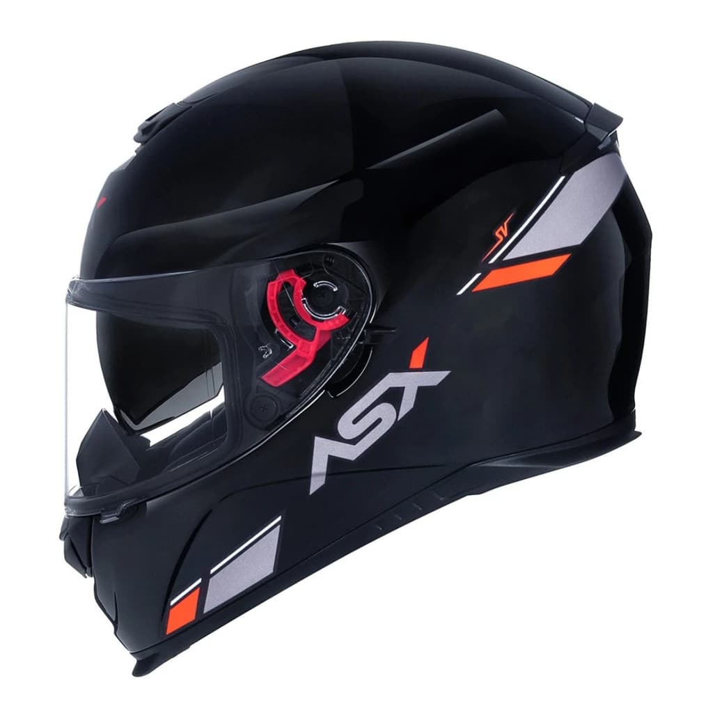 Capacete Para Moto Integral Asx Eagle Sv Solid