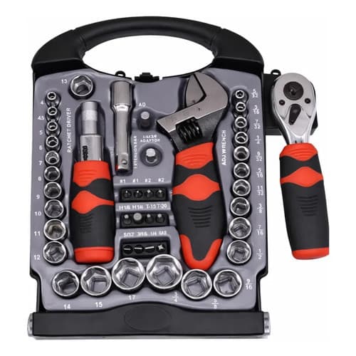 Conjunto De Ferramentas Com 45 Peças