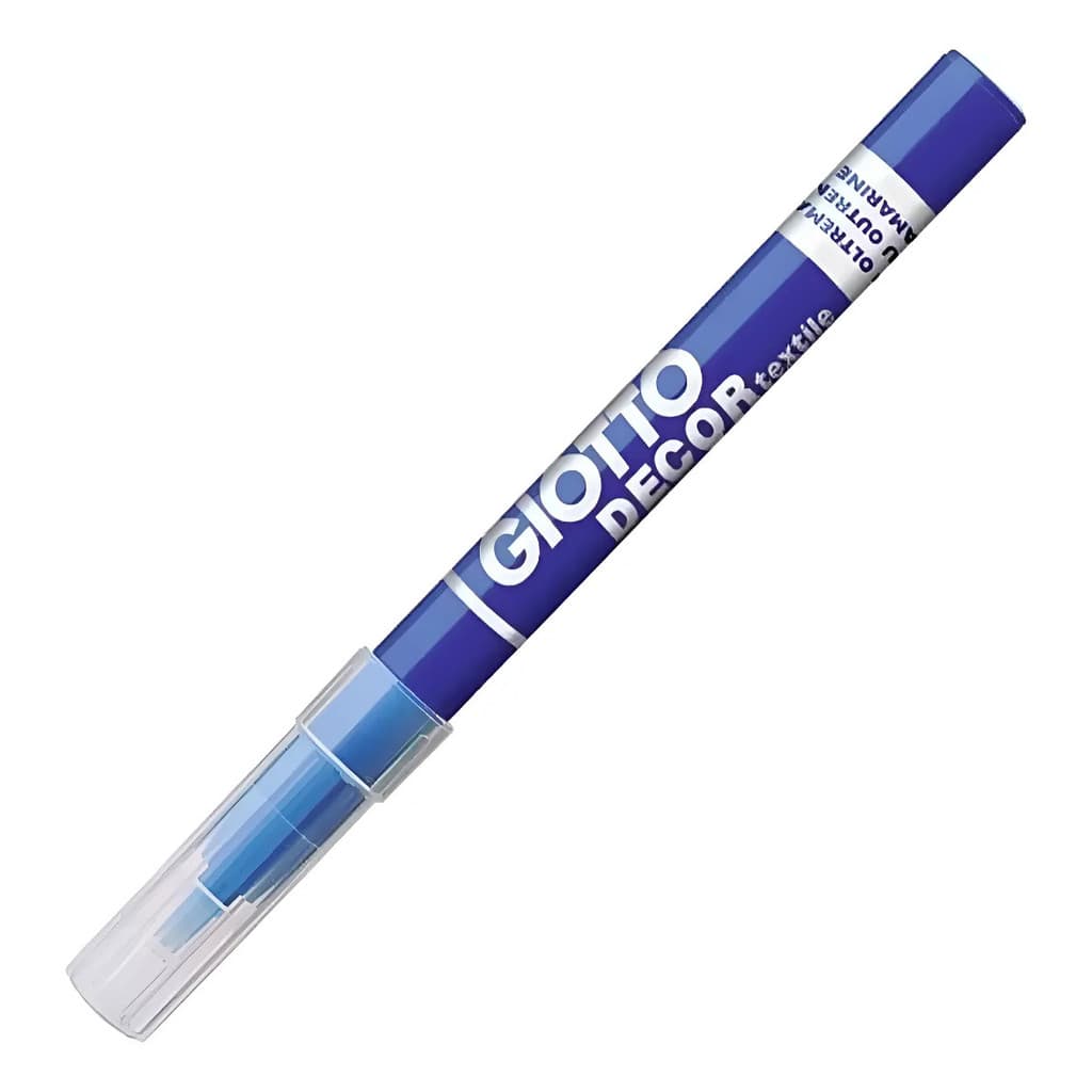 Caneta AZUL Permanente Tecido Marker GIOTTO - 495432