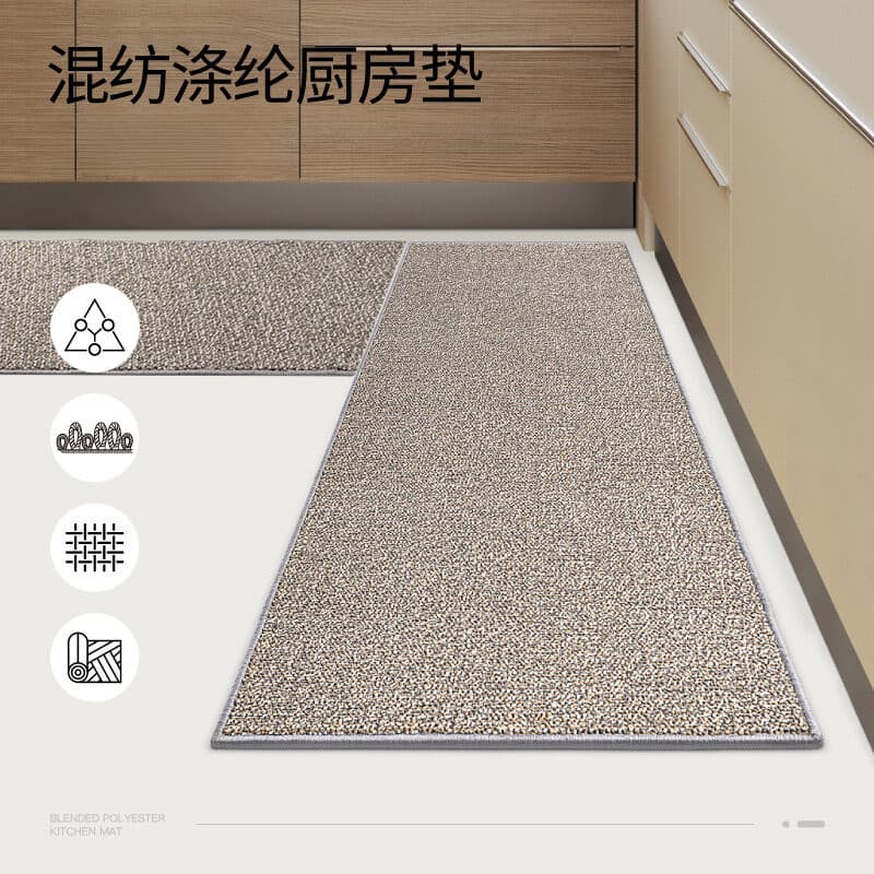 Falaju tapetes de cozinha japoneses vara piso antiderrapante absorvente de água resistente a óleo sujeira-