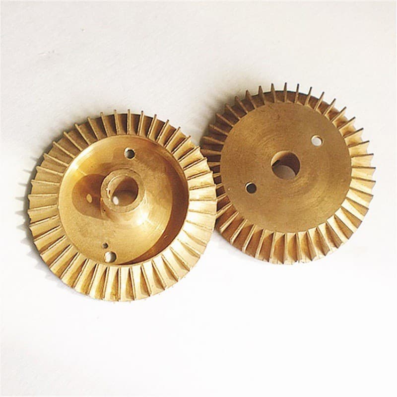 Impulsor de cobre para bomba de água, roda de cobre, motor monofásico de 2.2KW 5.5KW, acessórios para bomba de água.