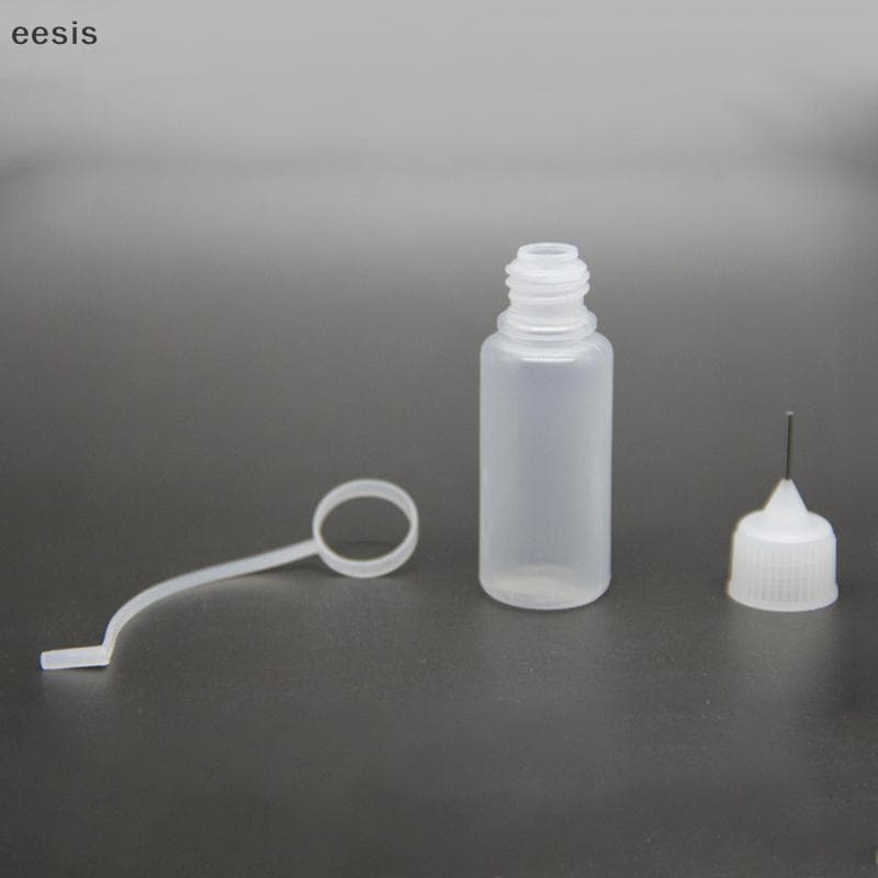 eesis 10ml Garrafa Aplicadora De Ponta De Agulha Para Pintura Boca Pontiaguda Ferramenta De Maquiagem De Óleo KL