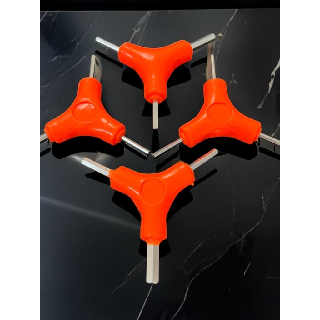 Chave Allen de três pinos tipo Y três extremidades 2.5/3/4/5/6/8mm ferramenta de combinação de chave de fenda hexagonal