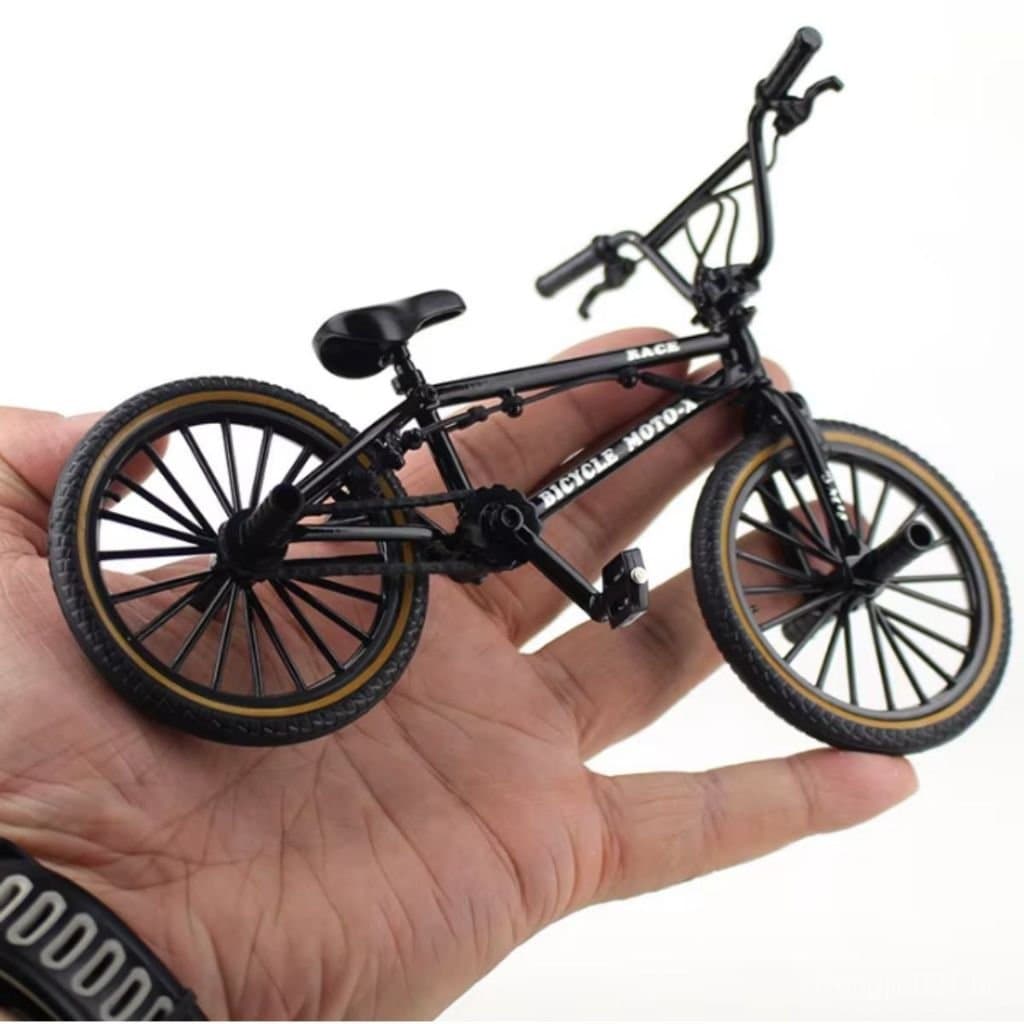 Miniatura Bicicleta BMX Bike Metal Freestyle Colecionável Infantil XCQV