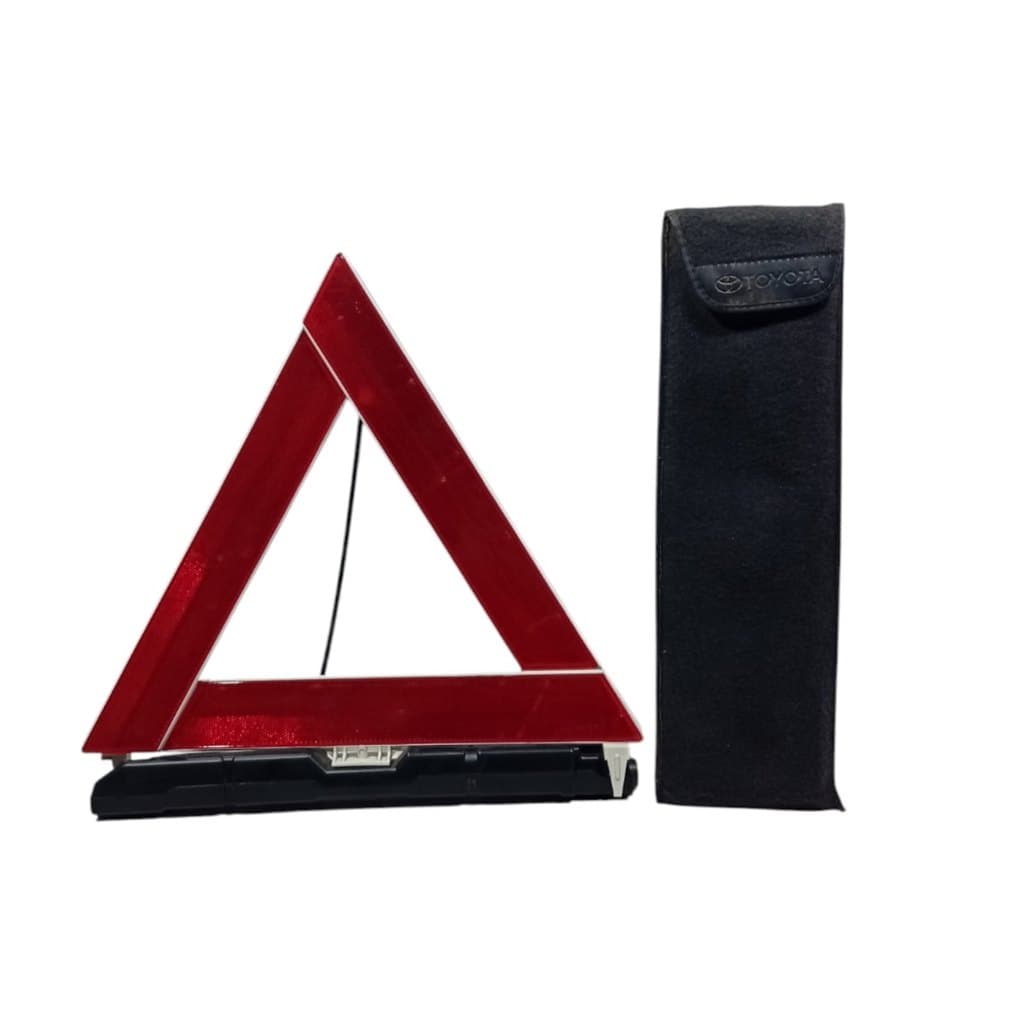 TRIANGULO SINALIZAÇAO COM CAPA TOYOTA HILUX